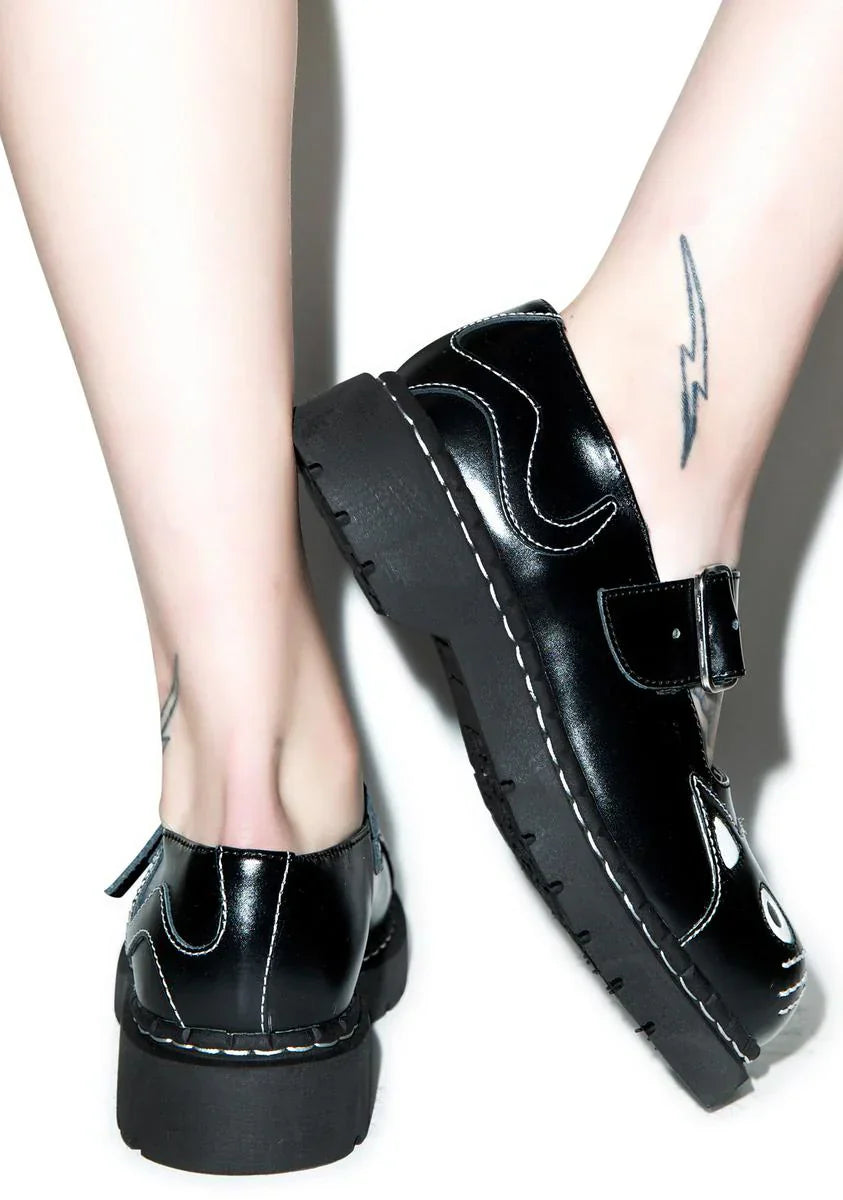 Black Cat Shoes